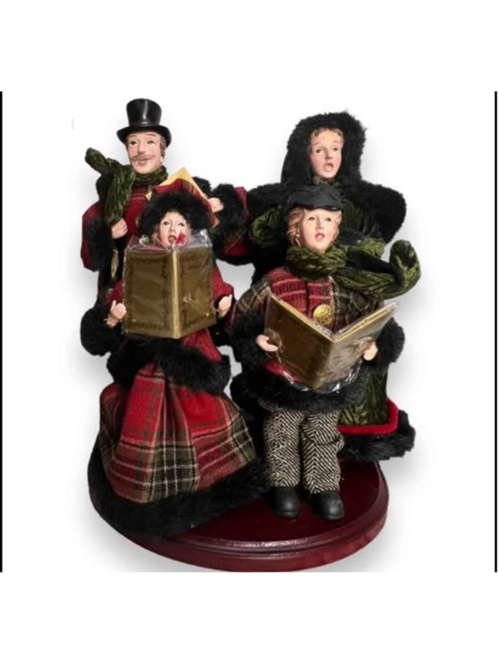Valerie Parr Hill QVC Dickens Christmas Carolers Family Holiday Decor 2013